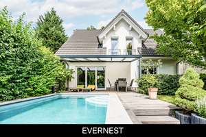 Modernes Einfamilienhaus mit Pool, Wellnessbereich, 168 m² Nebengebäude und Zugang zur Nuthe – Die vollständige Adresse der Immobilie erhältst du vom Anbieter., 14473 Südliche Innenstadt, Potsdam – Vorschaubild 1