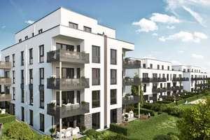 Moderne 2-Zimmer-Erdgeschosswohnung mit Garten, offener Küche und Tiefgarage in Bonn-Hochkreuz