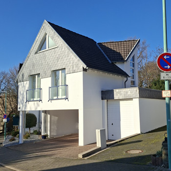 In der Planung gut durchdachtes Architektenhaus