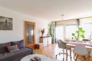 Provisionsfrei: Freie 2-Zimmer-Wohnung im obersten OG mit großem Westbalkon am Harras