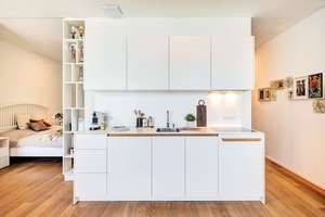 Friends Tower: Großzügiges 1,5-Zimmer Apartment - frei in Absprache – Die vollständige Adresse der Immobilie erhältst du vom Anbieter., 80639 Nymphenburg, München – Vorschaubild 6