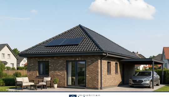 Bild von Neubau: Freistehender Bungalow mit Carport in Münkeboe!