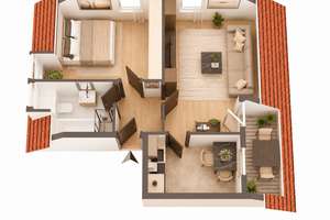 Investieren oder selbst einziehen? Diese 2-Zimmer-Wohnung am Weiherhaus  bietet beides – Die vollständige Adresse der Immobilie erhältst du vom Anbieter., 90455 Kornburg, Worzeldorf, Nürnberg – Vorschaubild 9