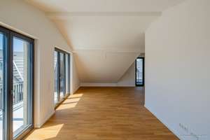Neubau, sonnig, charmant und in ruhiger Lage - 3 Zimmer Dachgeschosswohnung ab sofort zu vermieten – Ulfilasstraße 29 d, 81739 Waldperlach, München – Vorschaubild 9