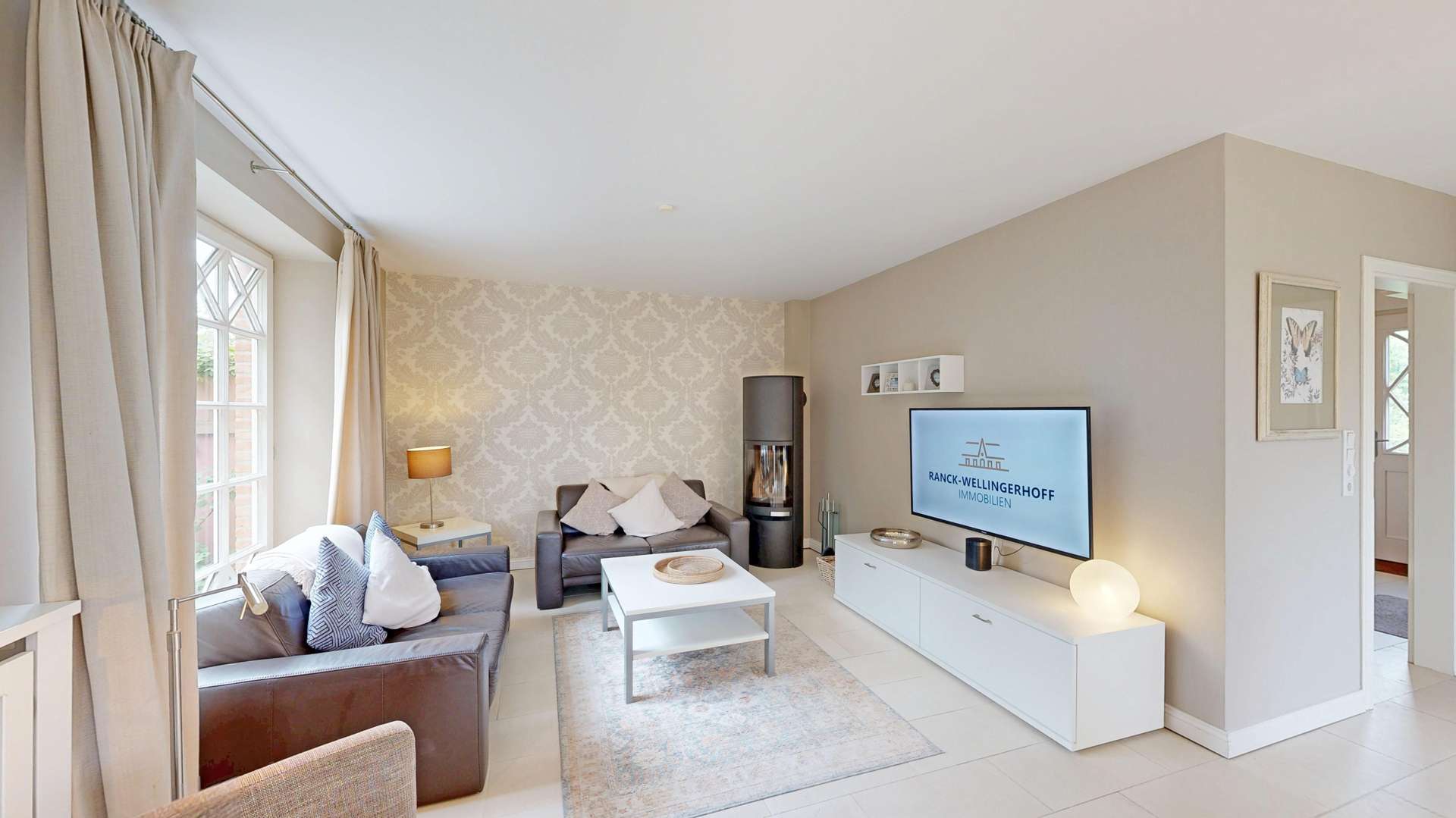 Immobilie in Wrixum - Moderne Doppelhaushälfte unter Reet – genehmigt für die Ferienvermietung - Bild 3