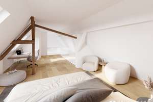 3-4 Zimmer: Maisonette-Dachgeschosswohnung mit Terrasse direkt auf der Luegallee – Luegallee 10, 40545 Oberkassel, Düsseldorf – Vorschaubild 23