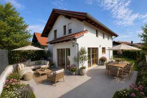 Sonniges Einfamilienhaus in Fertigbausweise in Deining - EEK A+ ! – Die vollständige Adresse der Immobilie erhältst du vom Anbieter., 82544 Egling – Vorschaubild 1