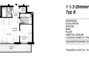 Kapitalanlage - 2 Zimmer Wohnung mit Balkon – Steilshooper Str. 310, 22309 Steilshoop, Hamburg – Vorschaubild 7