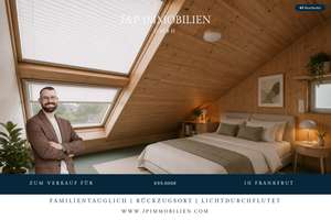 Familienglück mit Garten – Reihenendhaus mit Balkon, Terrasse & Sanierungs-Potenzial in Frankfurt