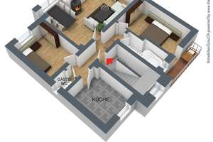 Wunderschöne 3-Zimmer-Erdgeschosswohnung mit besonderem Altbaucharme in DA-Eberstadt – Heidelberger-Landstraße 179, 64297 Eberstadt, Darmstadt – Vorschaubild 10