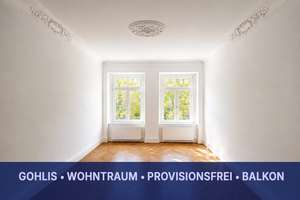 Wohnperle in Gohlis - PROVISIONSFREI - edle 2-Raumwohnung - hochwertig saniert - Balkon - Stuck - Ga