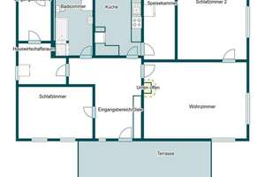 Naturgenuss: Einfamilienhaus im Bungalowstil mit großem Gartengrundstück in Feldrandlage – Die vollständige Adresse der Immobilie erhältst du vom Anbieter., 17252 Mirow – Vorschaubild 15