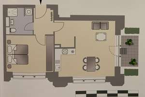 2 Zimmer Wohnung mit Balkon in Berlin Spandau