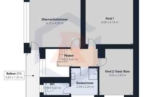 Wissersheim, freistehendes Einfamilienhaus mit Topgrundriss und 2 Balkonen! – Düren (Kreis) – Vorschaubild 14