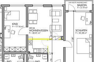 Helle 3 - Zimmer-Wohnung in City nähe – Die vollständige Adresse der Immobilie erhältst du vom Anbieter., 28203 Ostertor, Bremen – Vorschaubild 9