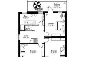 Ideal für Familien, Freiberufler, Gewerbetreibende: Altbauvilla mit Gästehaus auf tollem Grundstück – Hamburg – Vorschaubild 33