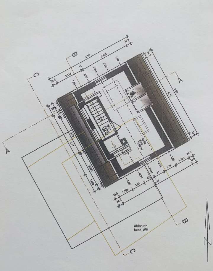 Grundriss Dachgeschoss