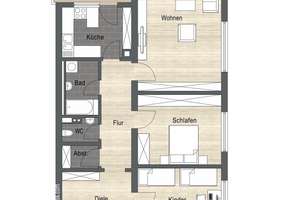 3-ZIMMERWOHNUNG MIT HERRLICHER AUSSICHT UND HAUSEIGENER SAUNA – Die vollständige Adresse der Immobilie erhältst du vom Anbieter., 74078 Biberach, Heilbronn – Vorschaubild 8