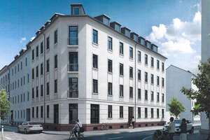 Schicke 2-Zimmer-Wohnung mit Balkon im 3. OG in Leipzig-Eutritzsch