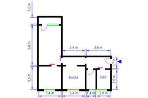 Barrierefreie Wohnung! – Albert-Schweitzer-Str. 6, 39126 Neustädter See, Magdeburg – Vorschaubild 4