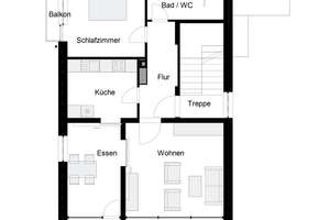 Moderne 3 Zimmer Wohnung mit zwei Balkonen in bester Lage – Die vollständige Adresse der Immobilie erhältst du vom Anbieter., 70563 Vaihingen-Mitte, Stuttgart – Vorschaubild 6