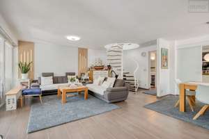Wohnen auf zwei Ebenen – 117 m² Maisonette mit 2 Balkonen, nur 50 m vom Rhein entfernt – 50735 Niehl, Köln – Vorschaubild 2