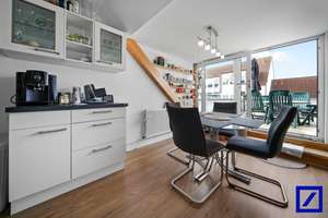 Maisonette-Wohnung mit Dachterrasse – direkt an der Hochschule Bremen