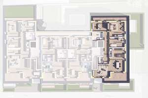 Exklusive Penthouse-Wohnung mit Dachterrasse – Wohnen am Strunder Bach – Radiumstraße 28-30, 51069 Dellbrück, Köln – Vorschaubild 3