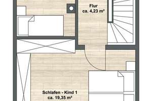 Sonniges Reihenhaus in absolut ruhiger Lage in Puchheim, 5 Zimmer+ Bad+ 2 WCs + Südbalkon+ Südgarten – 82178 Puchheim – Vorschaubild 27
