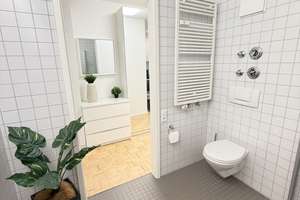 „Wohnen wie im Hotel: Möbliertes Apartment mit Garten, Fitnessraum & Rezeption“ Voll möbliert  – Schreiberstraße 37, 70199 Heslach, Stuttgart – Vorschaubild 23