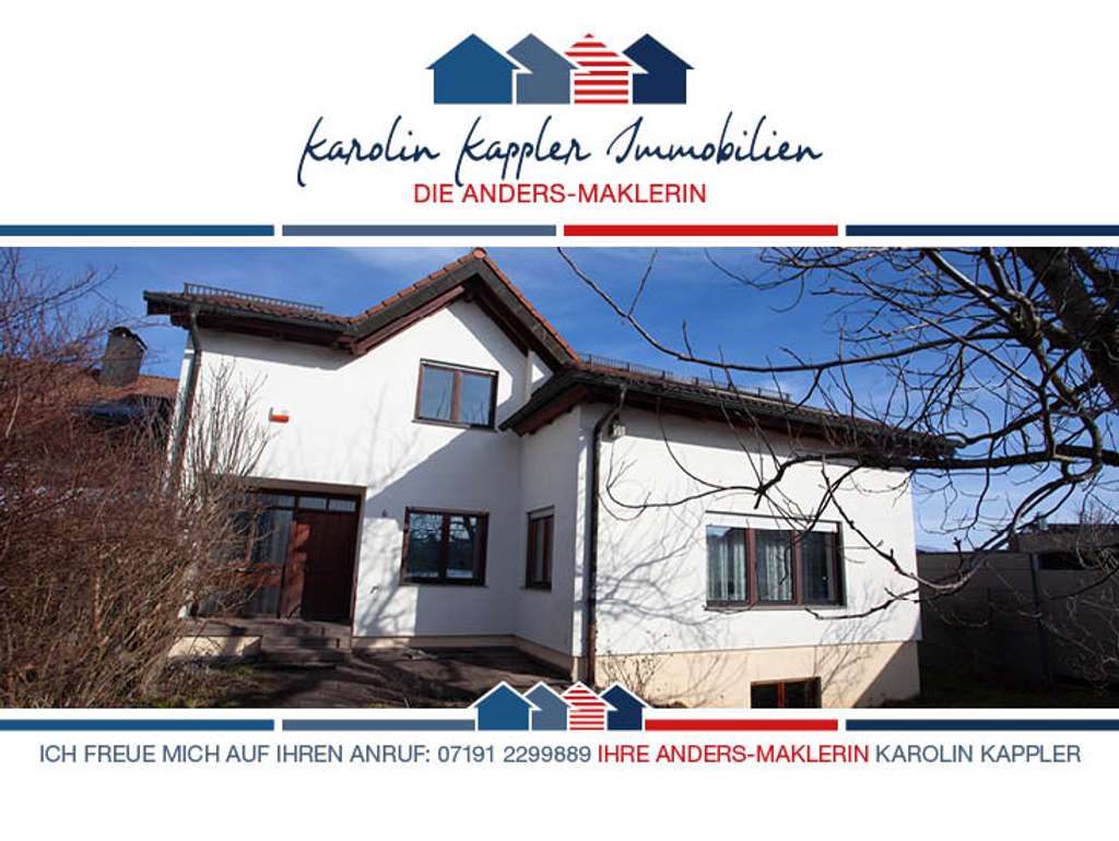 Immobilie in Welzheim - Charmantes Einfamilienhaus mit Einliegerwohnung und sonnigem Grundstück in ruhiger Wohnlage - Bild 0