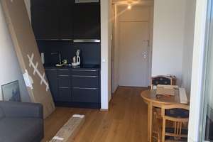 Möbliertes 1-Zimmer-Appartement mit Südloggia, Schwabing – Die vollständige Adresse der Immobilie erhältst du vom Anbieter., 80805 Alte Heide-Hirschau, München – Vorschaubild 3