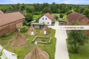 IMMOBERLIN.DE - Idyllisches Wassergrundstück mit Wohn-/Gewerbeanwesen an der Spree – Oder-Spree (Kreis) – Vorschaubild 1