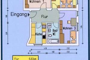 Erstbezug nach Sanierung: familienfreundliche 3-Zimmer-Wohnung sucht Nachmieter – Canalettostr. 32, 1307 Johannstadt-Süd, Dresden – Vorschaubild 2