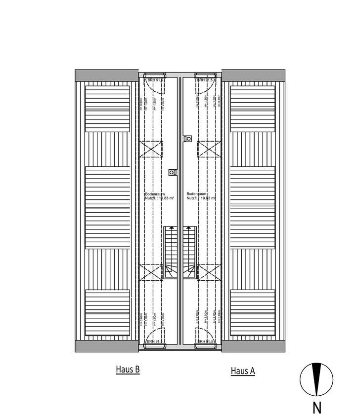 Grundriss Spitzboden