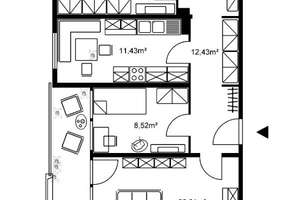 Geräumige 3-Zimmer-Wohnung in Darmstadt-Kranichstein – Gruberstraße 14, 64289 Kranichstein, Darmstadt – Vorschaubild 5