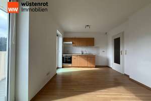 Helle 1,5-Zimmerwohnung mit großem Südbalkon und herrlichem Ausblick