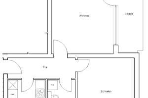 Saalestr. 2, 1 R - Praktische 2 Zimmer Wohnung mit Tageslichtbad und Loggia. WBS erforderlich!! – Saalestr. 2, 38120 Weststadt, Braunschweig – Vorschaubild 4