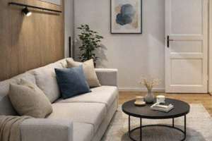 saniertes Studio-Apartment, möbliert und ruhig