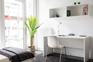Zuhause im Glück: Möbliertes Apartment mit großzügigem Balkon in Düsseldorf Rath – 40472 Rath, Düsseldorf – Vorschaubild 4