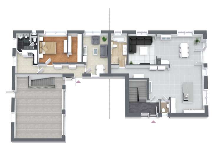 Grundriss Erdgeschoss 