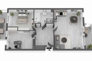 Hochwertige Eigentumswohnung in Warnemünde – 101 m² Wohnkomfort mit Wintergarten & Balkon – Die vollständige Adresse der Immobilie erhältst du vom Anbieter., 18119 Seebad Warnemünde, Rostock – Vorschaubild 11