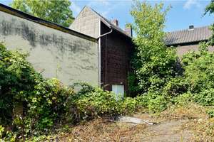 Große Wiese mit kleinem, kernsanierungsbedürftigem Einfamilienhaus und Schuppen (Bestandsschutz) – Drieschstr. 13, 52459 Inden – Vorschaubild 4