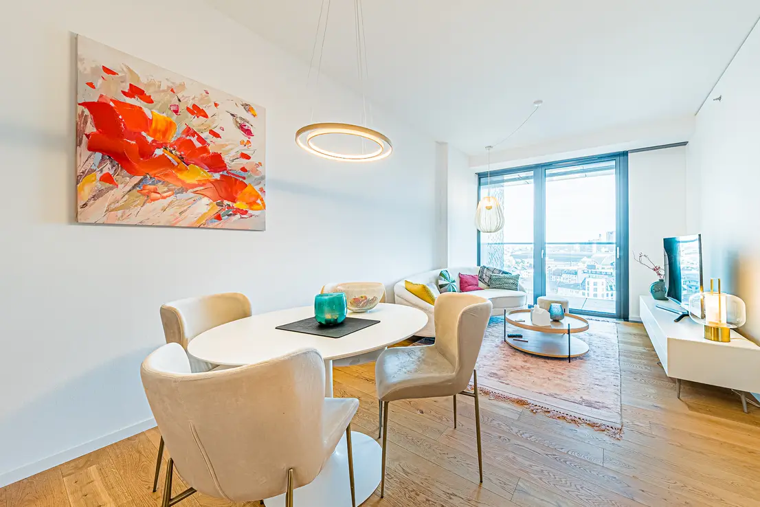 exclusive, elegant designte 2 ZimmerETW im Grand Tower Frankfurt — foto 2