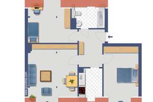 KAPITALANLAGE - ERSTKLASSIGE 3 ZIMMER DACHGESCHOSSWOHNUNG IN BEGEHRTER LAGE - UNWEIT ZUR ELBE – Lommatzscher Platz 6, 1139 Mickten, Dresden – Vorschaubild 15