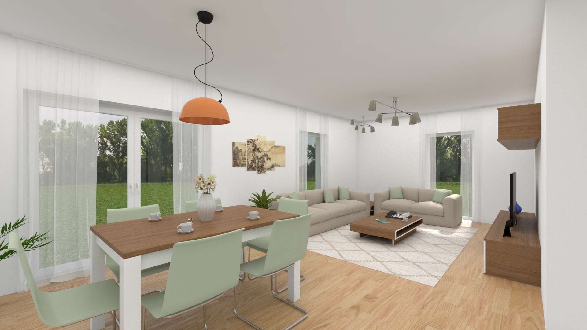 Immobilie in Schkölen - Modernes E40-Stadthaus mit Grundstück in guter Wohnlage! - Bild 1