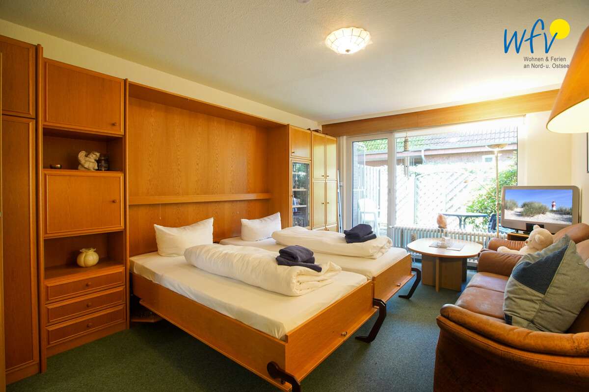 Immobilie in Borkum - Gemütliche 2-Zimmer-Wohnung mit Terrasse und Gemeinschaftsgarten - Bild 8