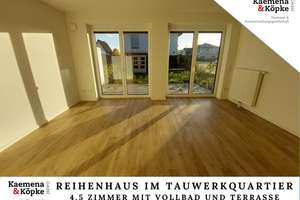 SOFORT FREI! Reihenmittelhaus (4,5 Zi.) mit Vollbad, G-WC, Garten und Dachterrasse