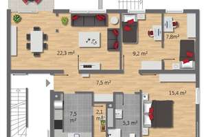 Eigennutzeroption! 3-Familienhaus mit einer vermieteten Einheit in Kupferdreh  – Die vollständige Adresse der Immobilie erhältst du vom Anbieter., 45257 Kupferdreh, Essen – Vorschaubild 30