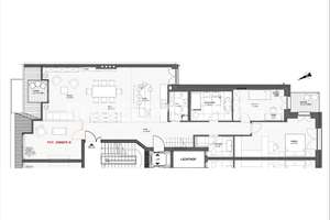 Exklusives Penthouse mit Dachterrasse – Die vollständige Adresse der Immobilie erhältst du vom Anbieter., 20249 Eppendorf, Hamburg – Vorschaubild 5
